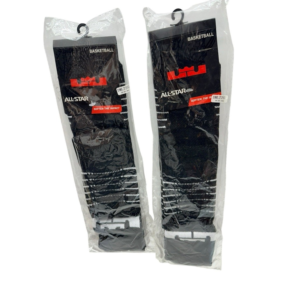 DRI-FIT All-Star Basketball Socks Men Medium Size 6-8 / Lot Of‎ 2